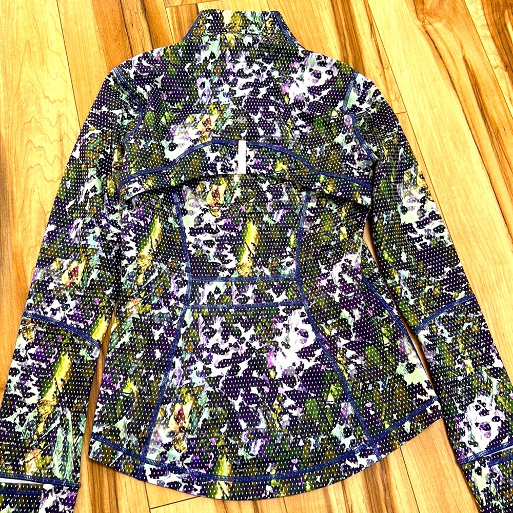 Lululemon Define Jacket šfloral white multi 6 - Picture 9 of 11